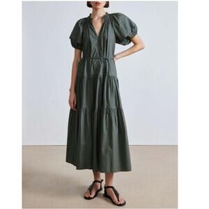 Apiece Apart Women's Thyme Uva Romantic Maxi Dress Size M